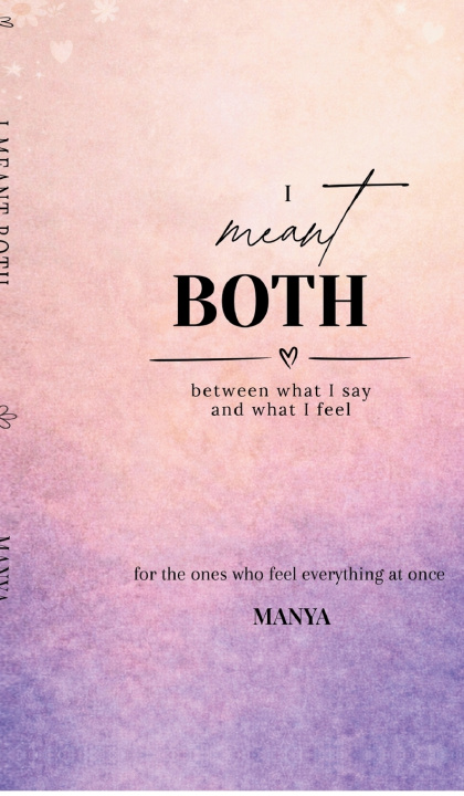 Knjiga I meant BOTH Manya