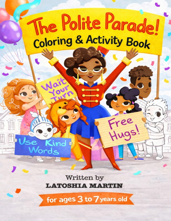 Knjiga The Polite Parade Coloring and Activity Book Latoshia Lawrence-Martin