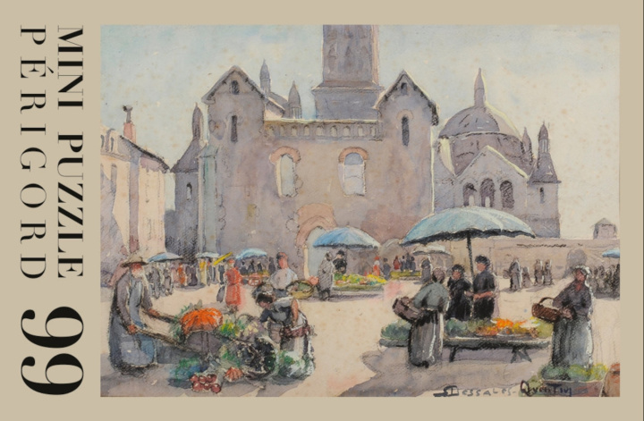 Hra/Hračka PERIGEUX PAR ROBERT DESSALES-QUENTIN - 22 - PUZZLE 99 PIECES 