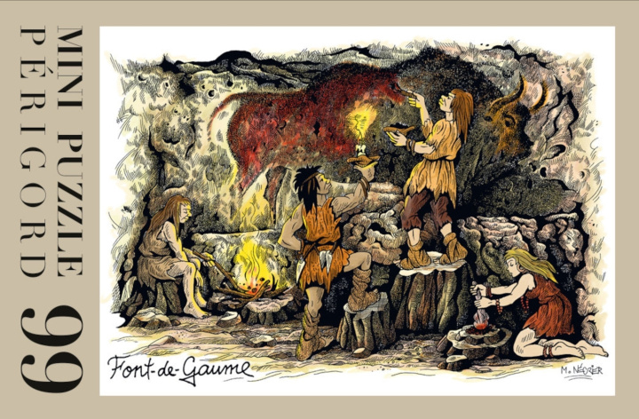Hra/Hračka FONT DE GAUME PAR MICHEL NEGRIER - 26 - PUZZLE 99 PIECES 
