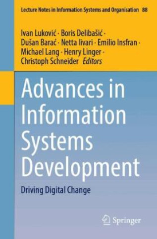 Kniha Advances in Information Systems Development Ivan Lukovic