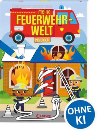 Kniha Meine Feuerwehr-Welt - Malblock 