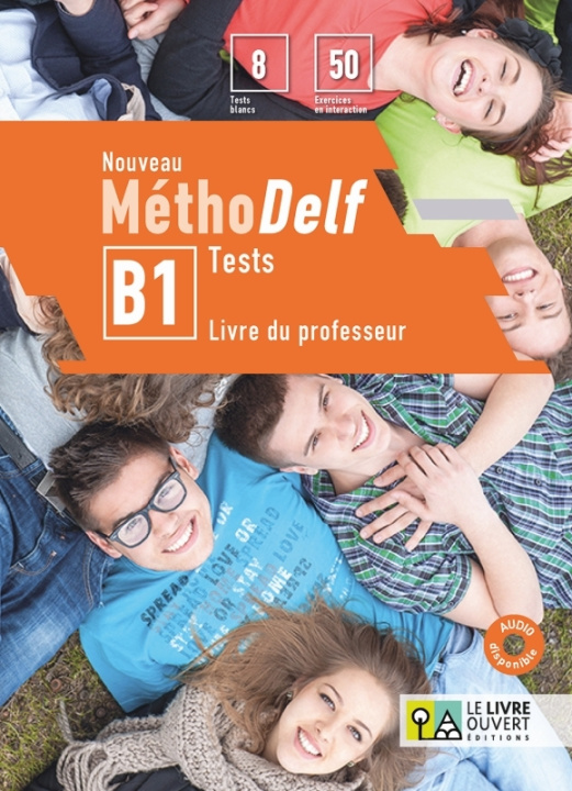 Kniha Nouveau MéthoDelf B1 Tests - Prof Asiminiou