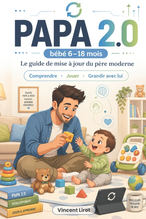 Kniha Papa 2.0 Vincent Lirot