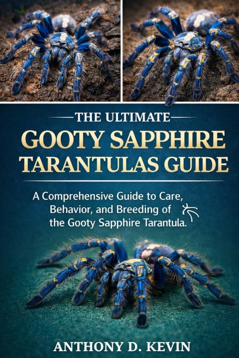 Knjiga THE ULTIMATE GOOTY SAPPHIRE TARANTULAS GUIDE ANTHONY D. KEVIN