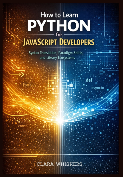 Knjiga How to Learn Python for JavaScript Developers Clara Whiskers