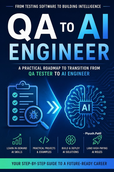 Knjiga From QA to AI Engineer Piyush Patil