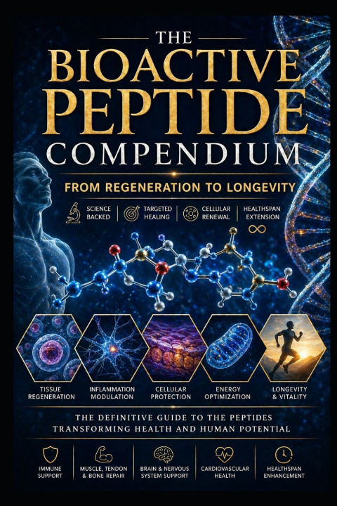 Kniha The Bioactive Peptide Compendium Black Unicorn Health
