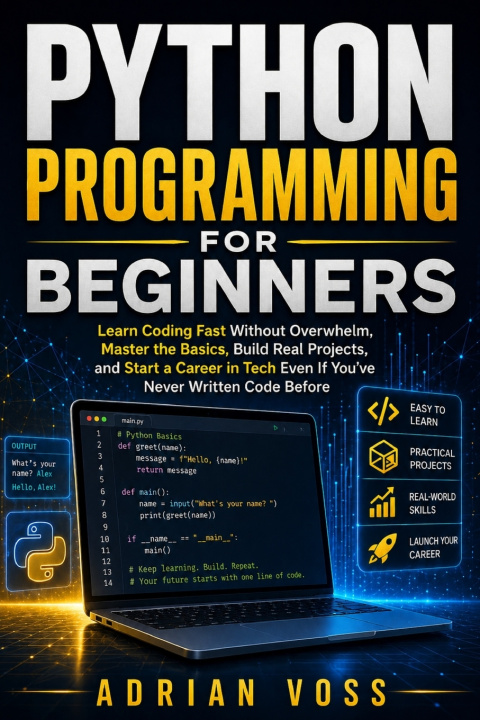 Knjiga Python Programming for Beginners Adrian Voss