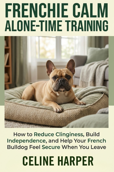 Kniha Frenchie Calm Alone-Time Training Celine Harper