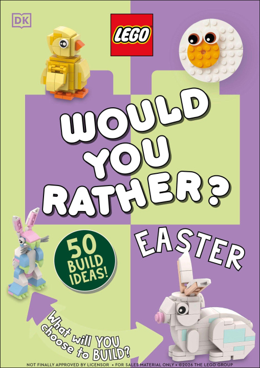 Kniha LEGO Easter Would You Rather? DK