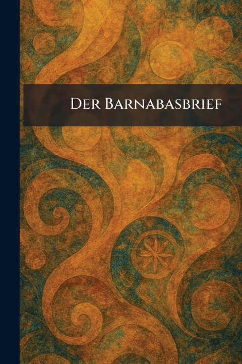 Knjiga Der Barnabasbrief TÃ¼bingen : Mohr