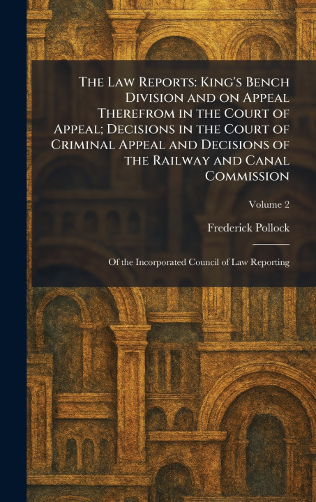 Kniha The Law Reports Frederick Pollock