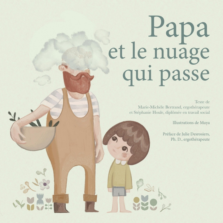 Książka Papa et le nuage qui passe Marie-Michèle Bertrand