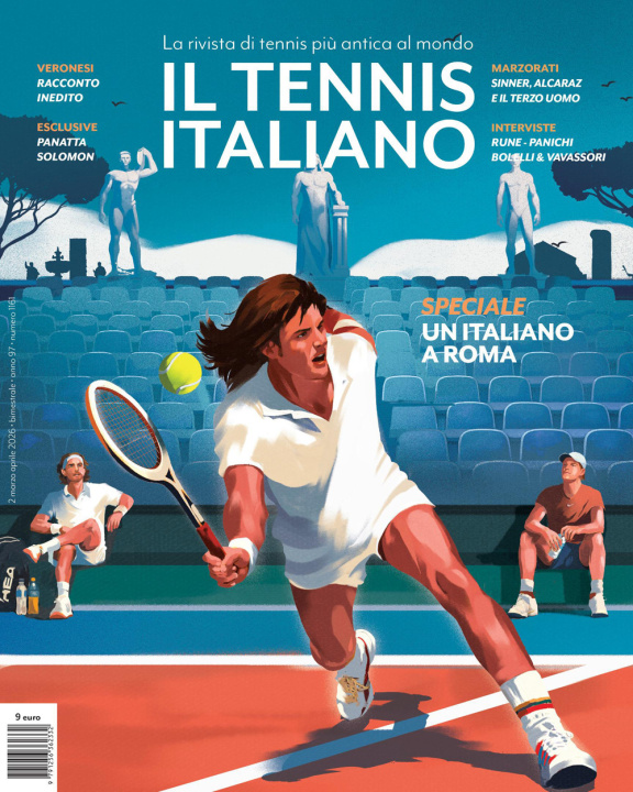 Libro tennis italiano. Marzo-aprile 
