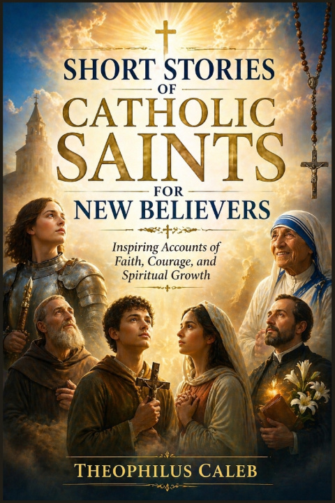 Libro Short Stories of Catholic Saints for New Believers Theophilus Caleb