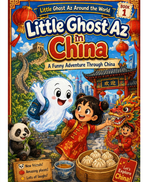 Kniha Little Ghost Az in China Marcelo Azoubel