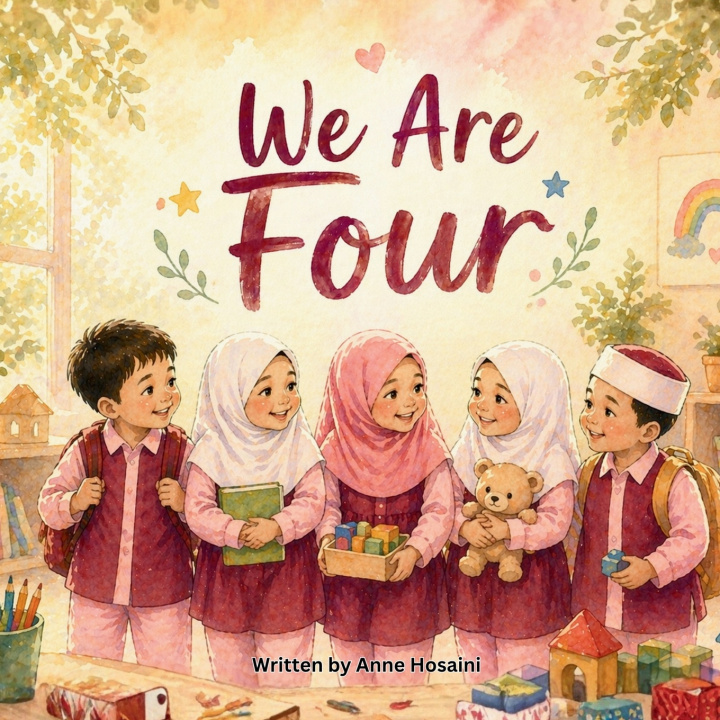 Knjiga We Are Four Anne Hosaini
