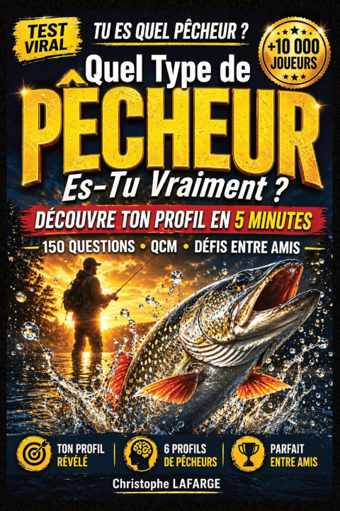 Kniha Quel Type de Pêcheur Es-Tu Vraiment ? Christophe LAFARGE LAFARGE