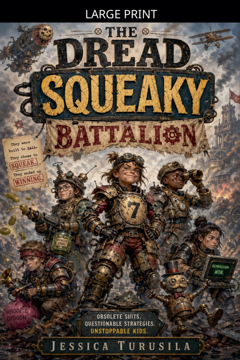 Kniha The Dread Squeaky Battalion Jessica Turusila