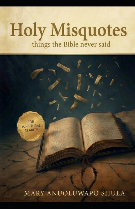 Kniha Holy Misquotes Mary Anuoluwapo Shula
