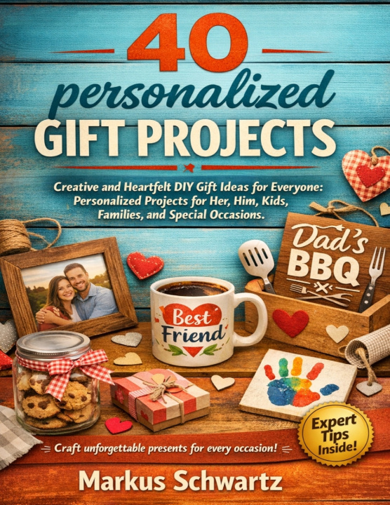 Kniha 40 PERSONALIZED GIFT PROJECT Markus Schwartz
