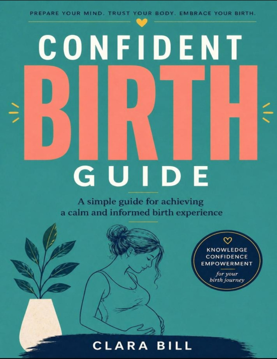 Kniha Confident Birth Guide Clara Bill