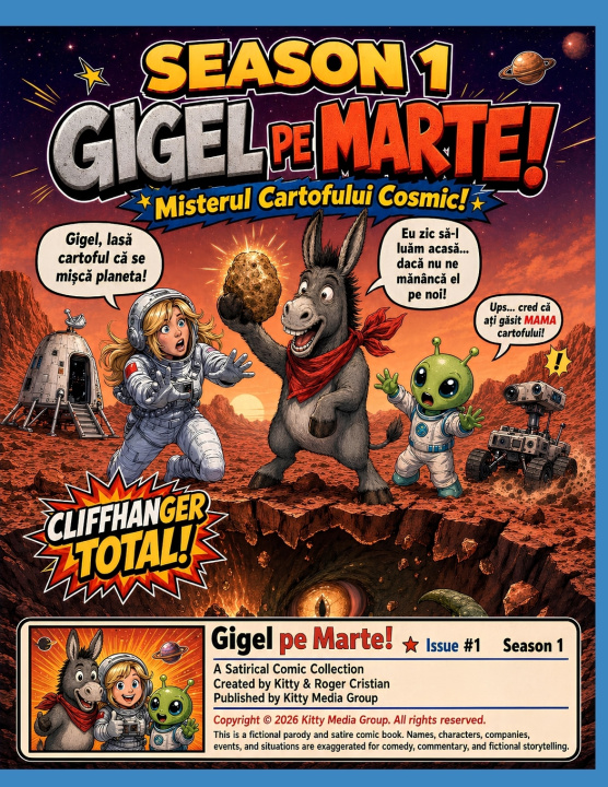 Buch Gigel pe Marte Cristian Roger Gurban