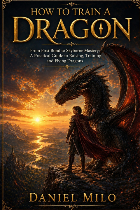 Kniha How to Train a Dragon Daniel Milo