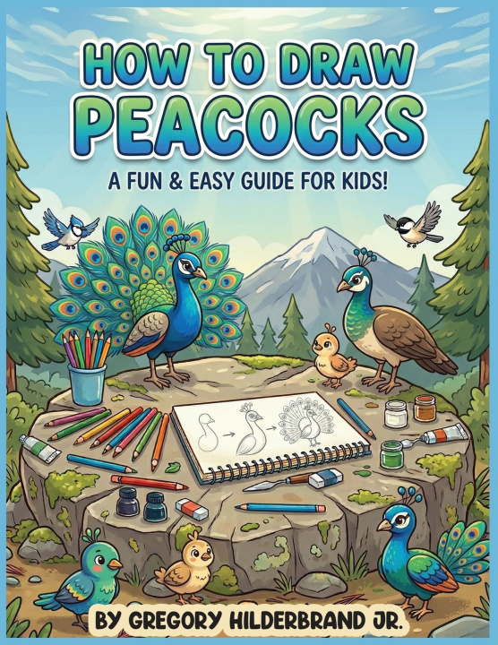 Könyv How to Draw Peacocks Gregory Hilderbrand Jr.