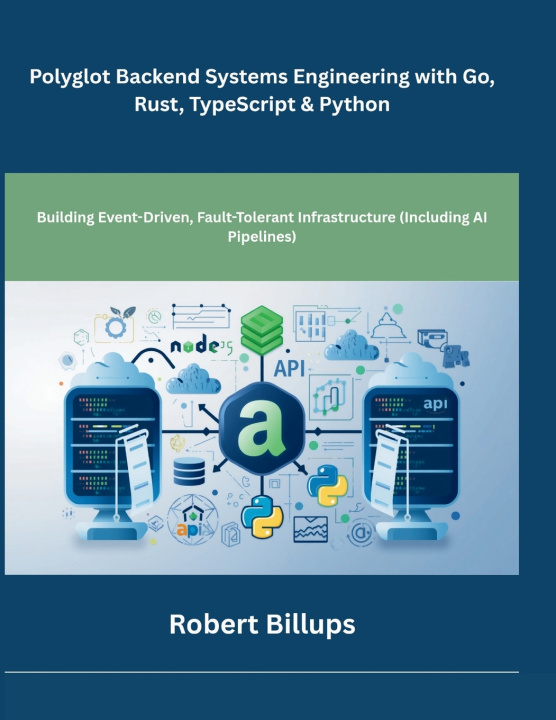 Könyv Polyglot Backend Systems Engineering with Go, Rust, TypeScript & Python Robert Billups