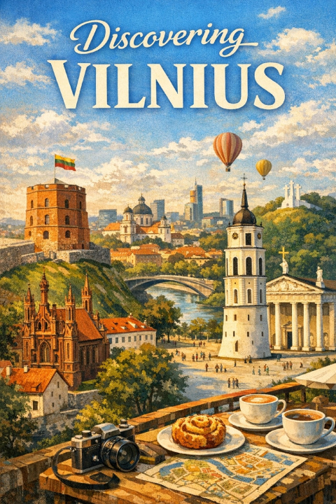 Knjiga Discovering Vilnius Marcello Avallone