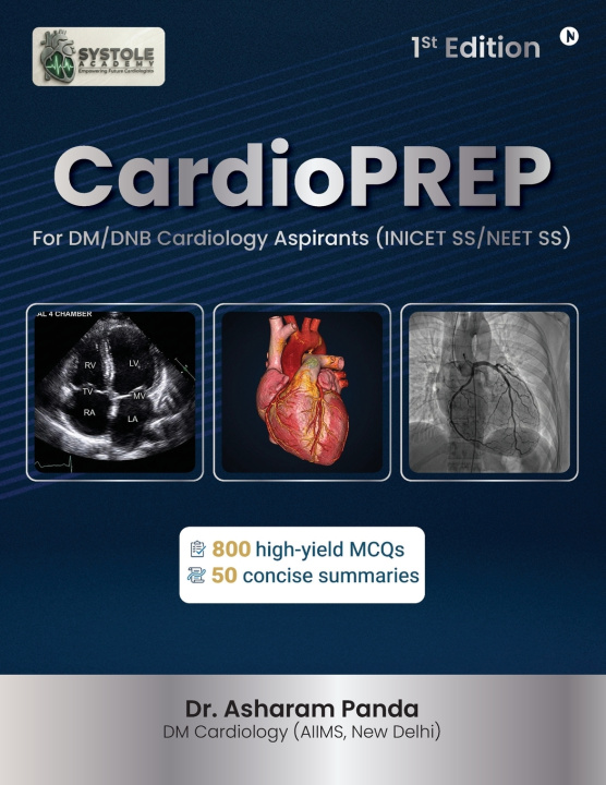 Kniha CardioPREP Dr. Asharam Panda