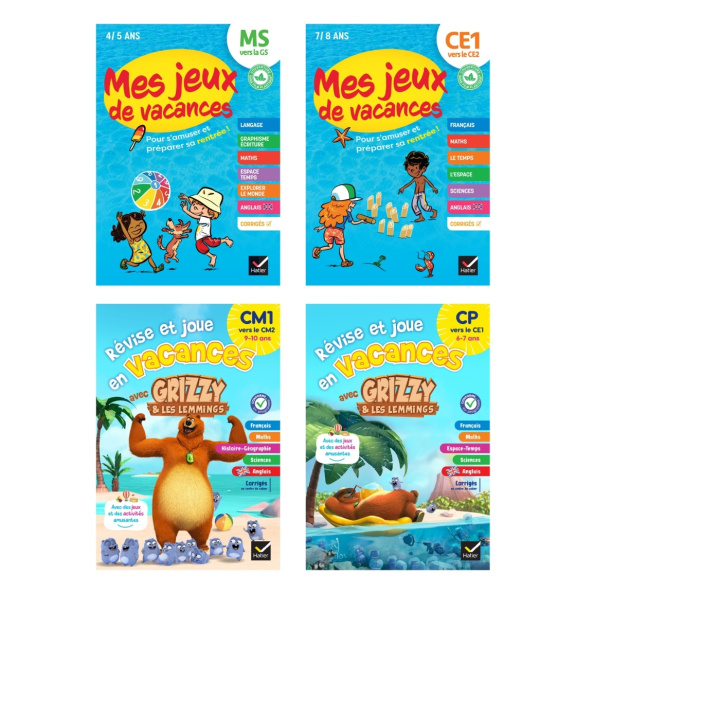 Kniha Colis FNAC Mes Jeux de Vacances n°4 