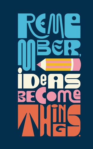 Knjiga Write Now Journal: Remember, Ideas Become Things. COMPENDIUM