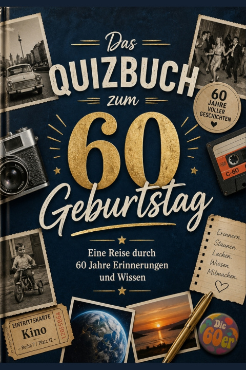 Kniha Das Quizbuch zum 60. Geburtstag Sophie Zeitblick