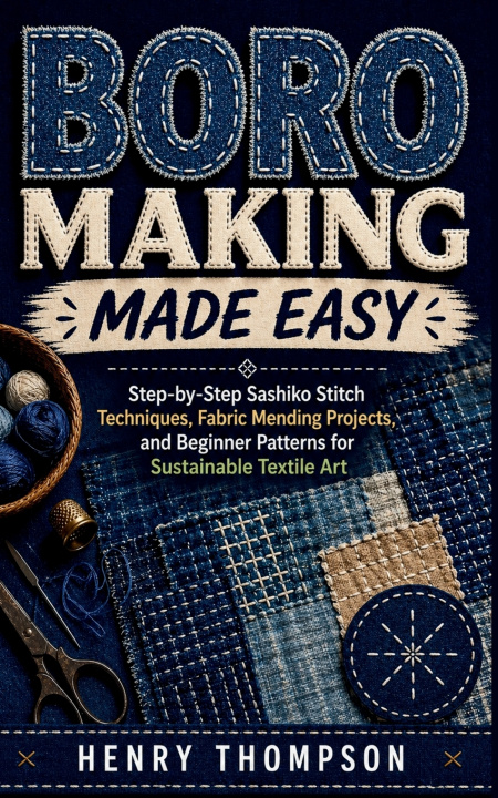Kniha BORO MAKING MADE EASY HENRY THOMPSON