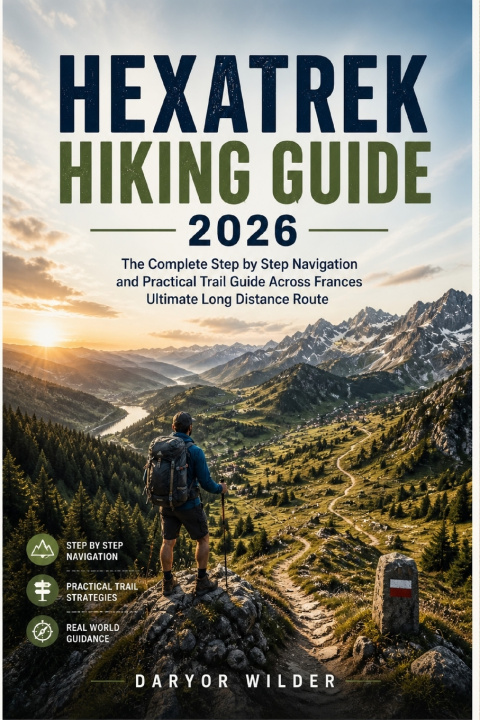 Kniha HEXATREK HIKING GUIDE 2026 DARYOR WILDER