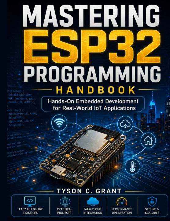 Kniha Mastering ESP32 Programming Handbook TYSON C. GRANT