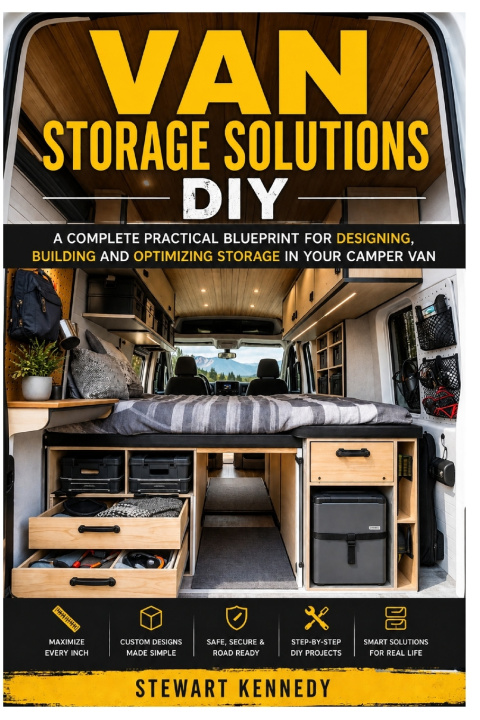 Knjiga Van Storage Solutions DIY Stewart Kennedy