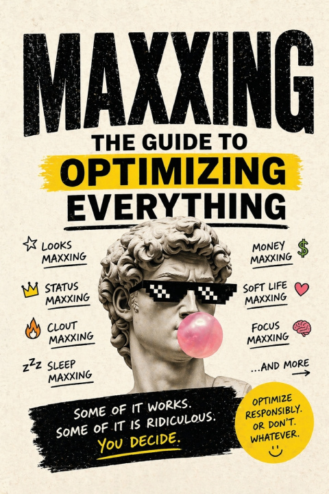 Kniha MAXXING - The Guide to Optimizing Everything. CutePaper Co