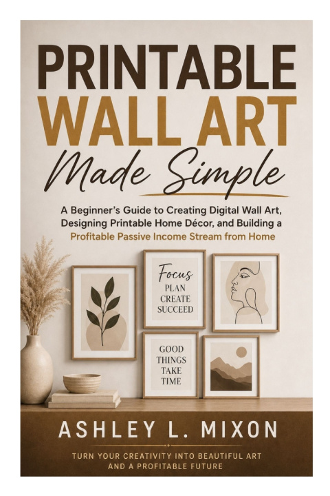 Kniha Printable Wall Art Made Simple Ashley L. Mixon