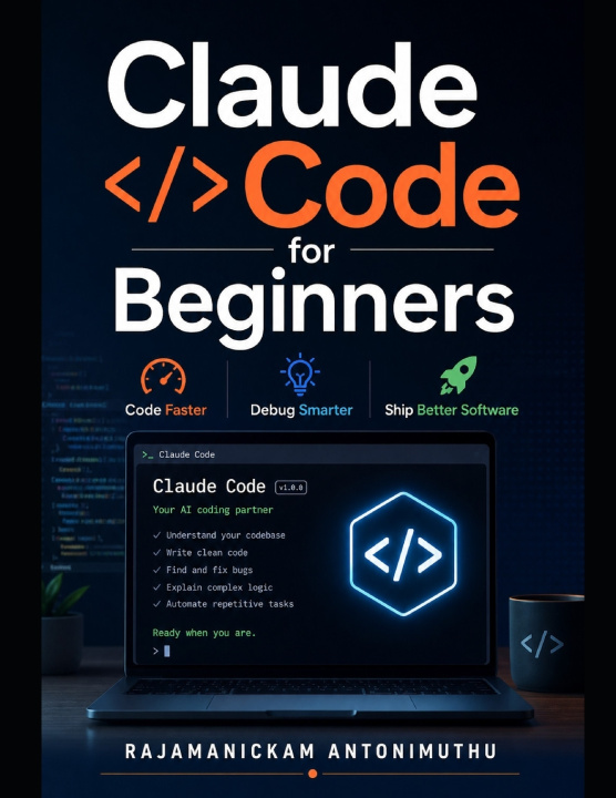 Kniha Claude Code for Beginners Rajamanickam Antonimuthu