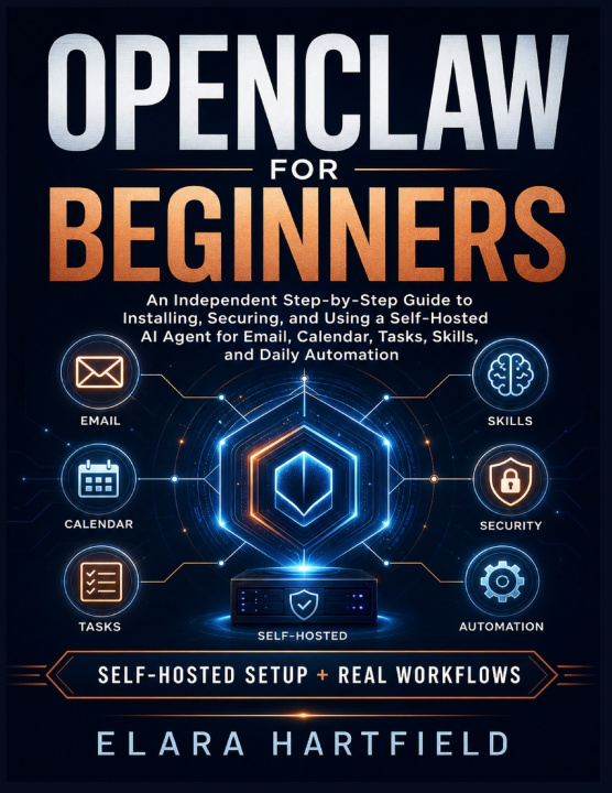 Kniha OPENCLAW FOR BEGINNERS ELARA HARTFIELD