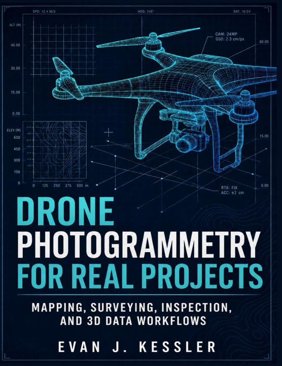 Kniha DRONE PHOTOGRAMMETRY FOR REAL PROJECTS EVAN J. KESSLER