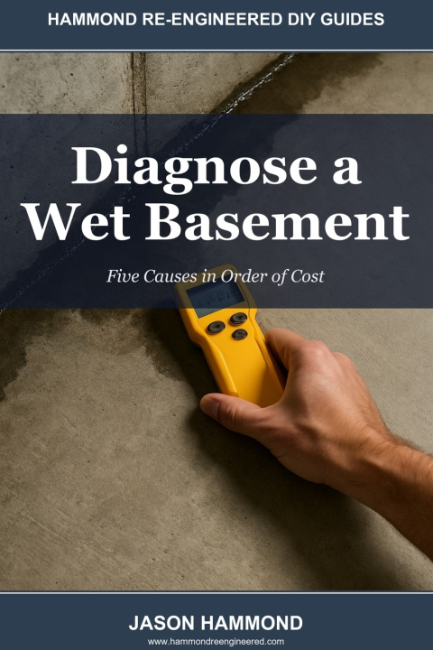Kniha Diagnose a Wet Basement Jason Stewart Hammond