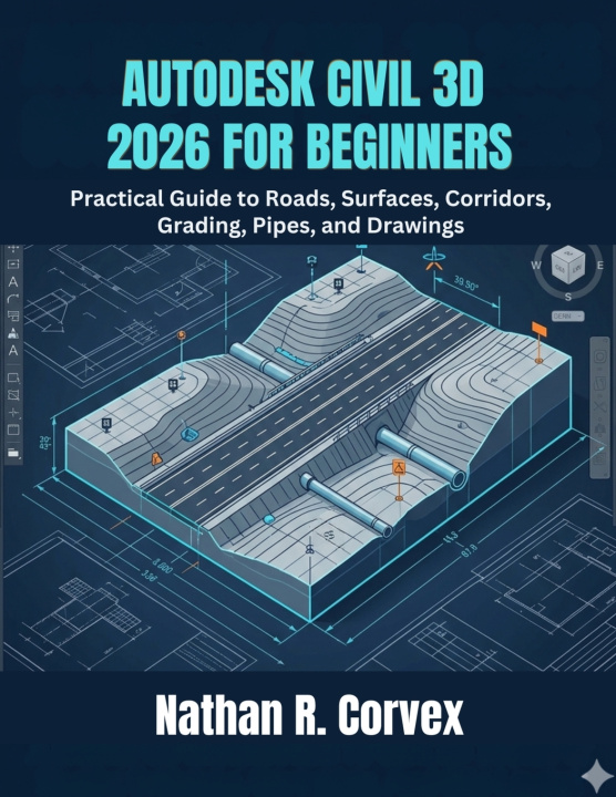 Kniha AUTODESK CIVIL 3D 2026 FOR BEGINNERS Nathan R. Corvex