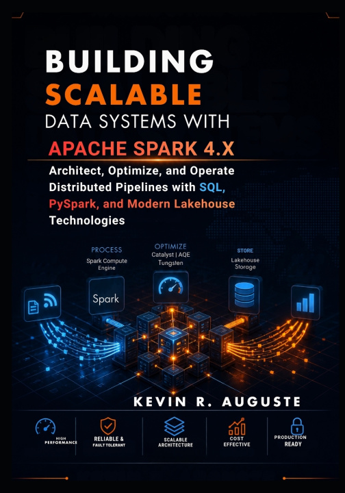 Kniha Building Scalable Data Systems with Apache Spark 4.x Kevin R. Auguste