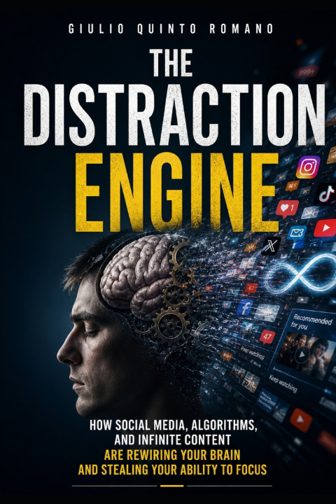 Kniha The Distraction Engine Giulio Quinto Romano