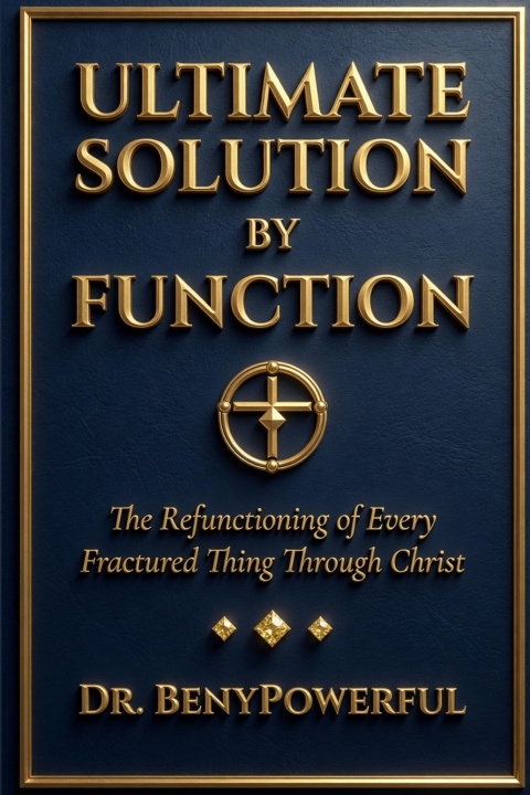 Kniha THE ULTIMATE SOLUTION BY FUNCTION DR BENYPOWERFUL